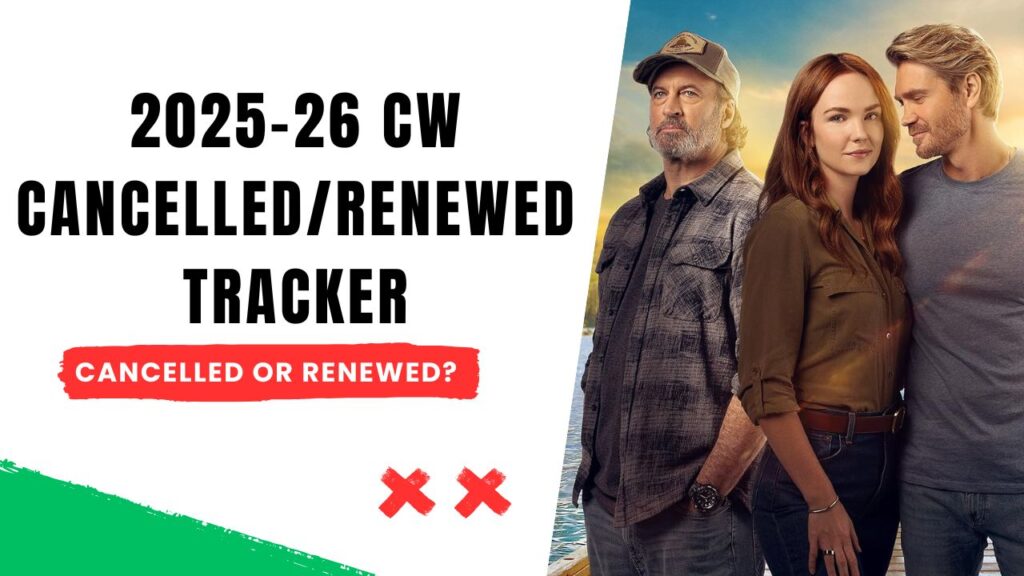 The CW Cancelled/Renewed Shows 2025-2026 Tracker