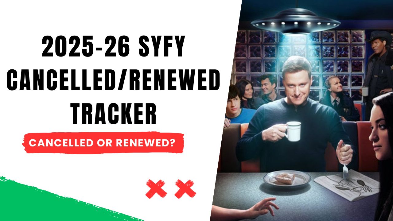 Syfy Cancelled/Renewed Shows 2025-2026 Tracker