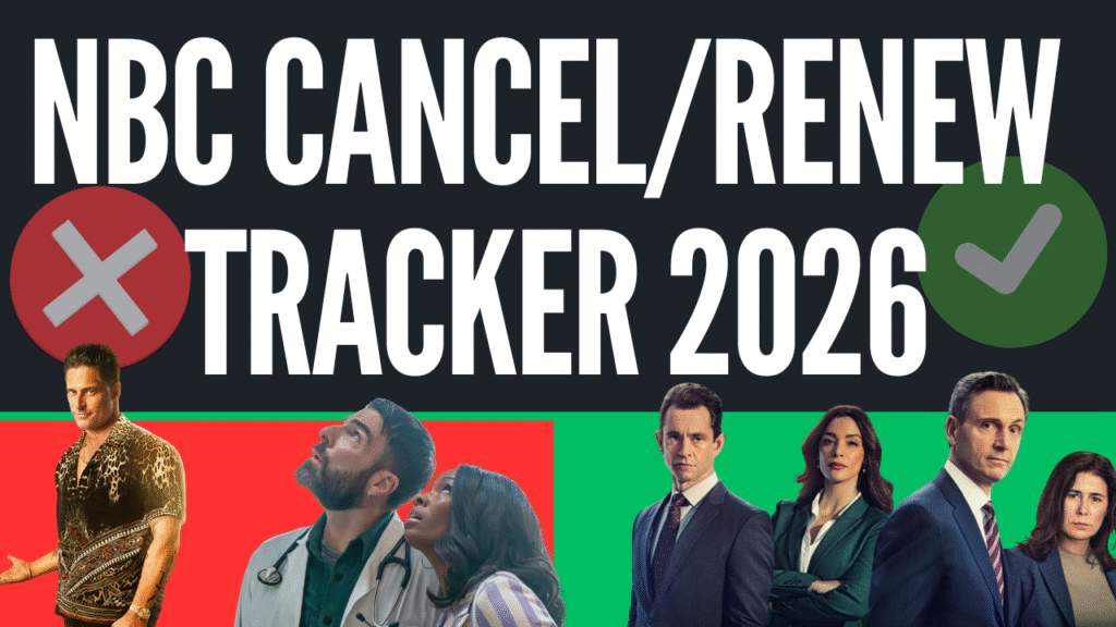 NBC Cancelled/Renewed Shows 2026 Tracker