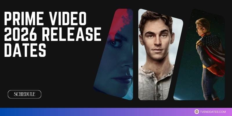 Prime Video 2026 Release Dates Calendar